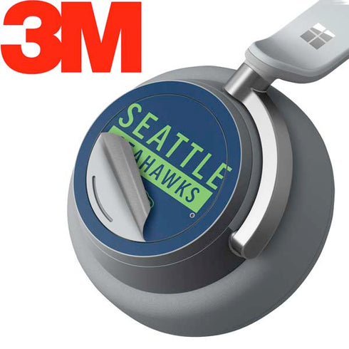 NFL Seattle Seahawks Blue Performance Series Surface Headphones Skin